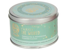 Tarot Travel Tin Candle