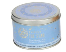 Tarot Travel Tin Candle