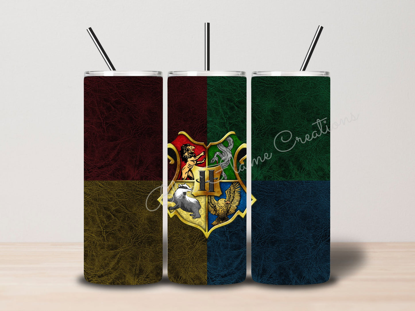 "Wizard Emblem" Skinny Tumbler