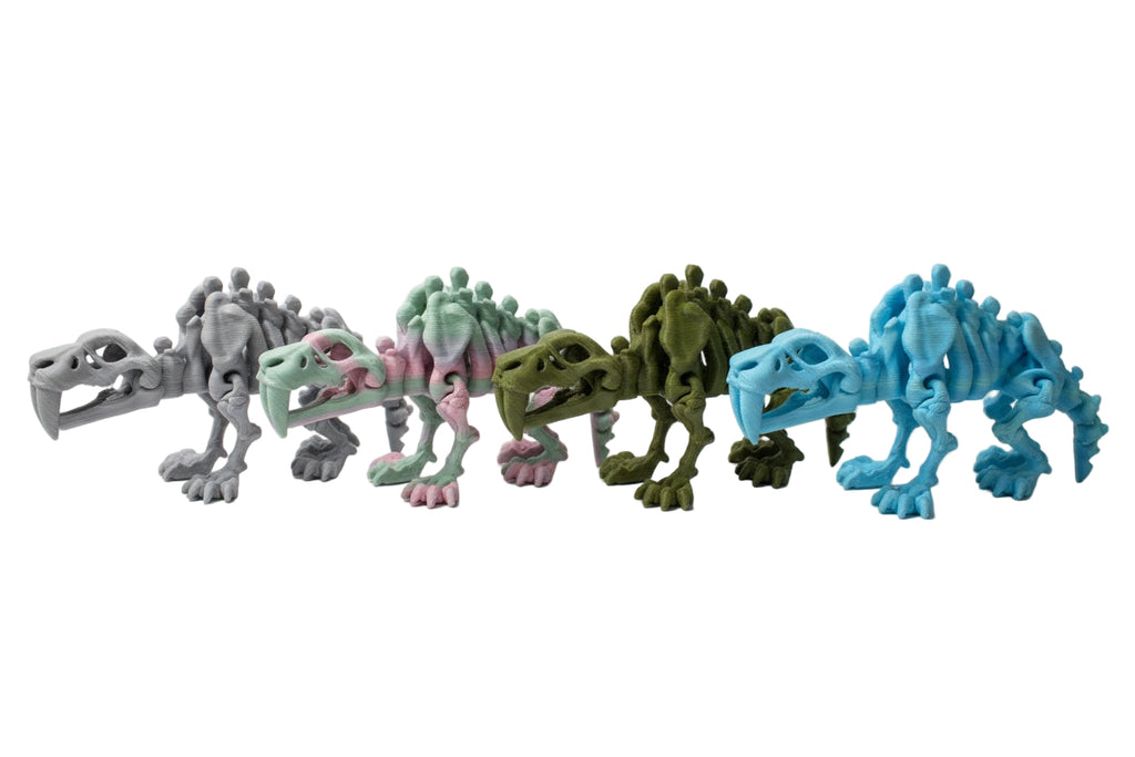 Skeleton Saber Tooth Tiger - Small