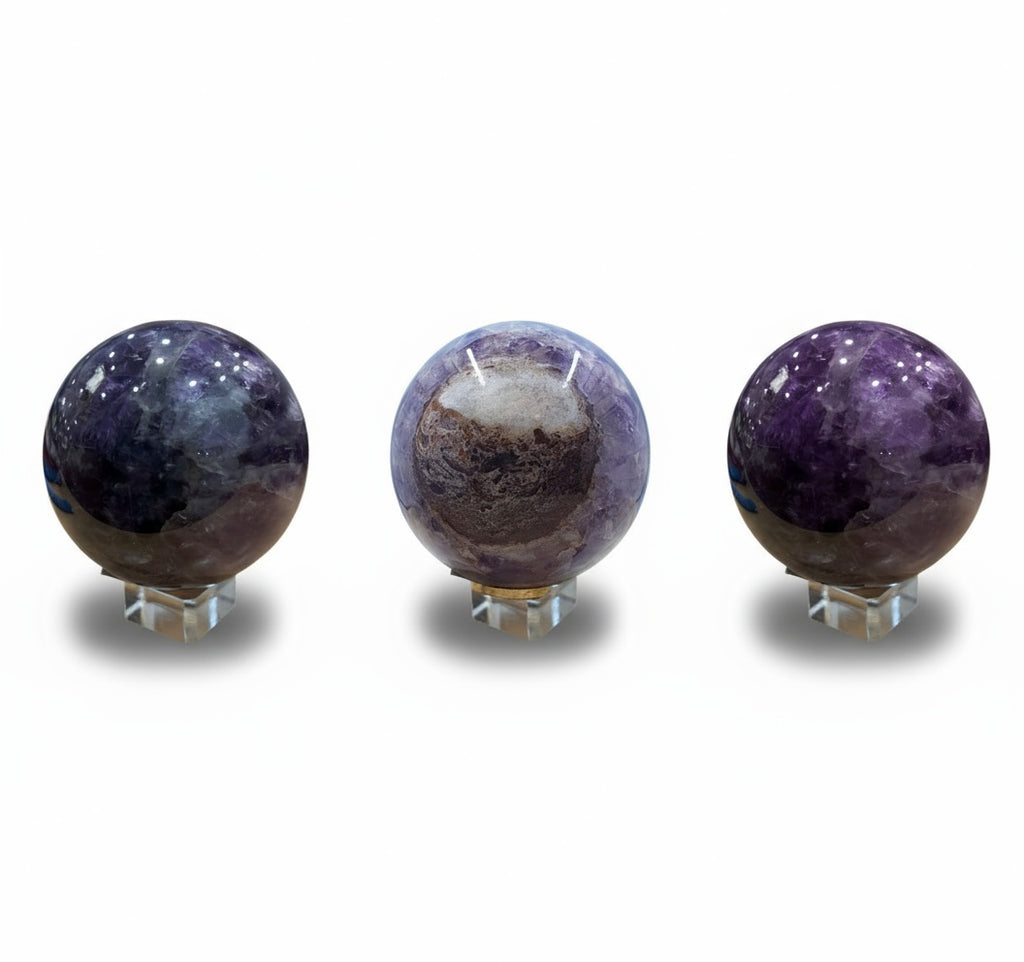 Amethyst Spheres