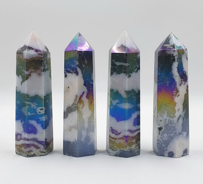 Aura Zebra Jasper Points