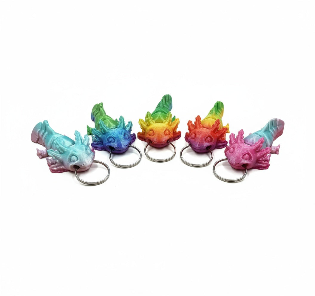 Axolotls Keychains