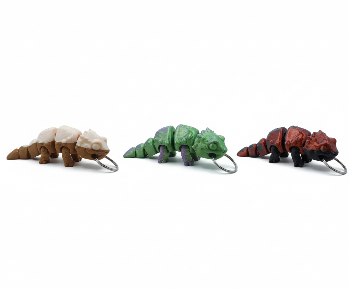 Bearded Dragon Keychains