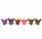 Baby Rose Winged Dragons