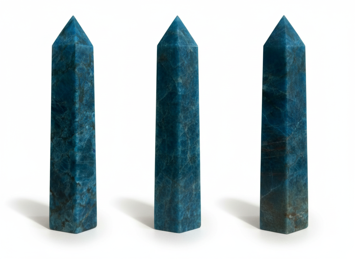 Blue Apatite Towers