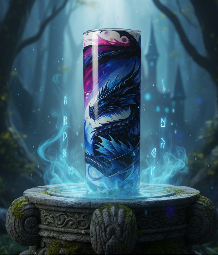 "Dragon" Skinny Tumbler