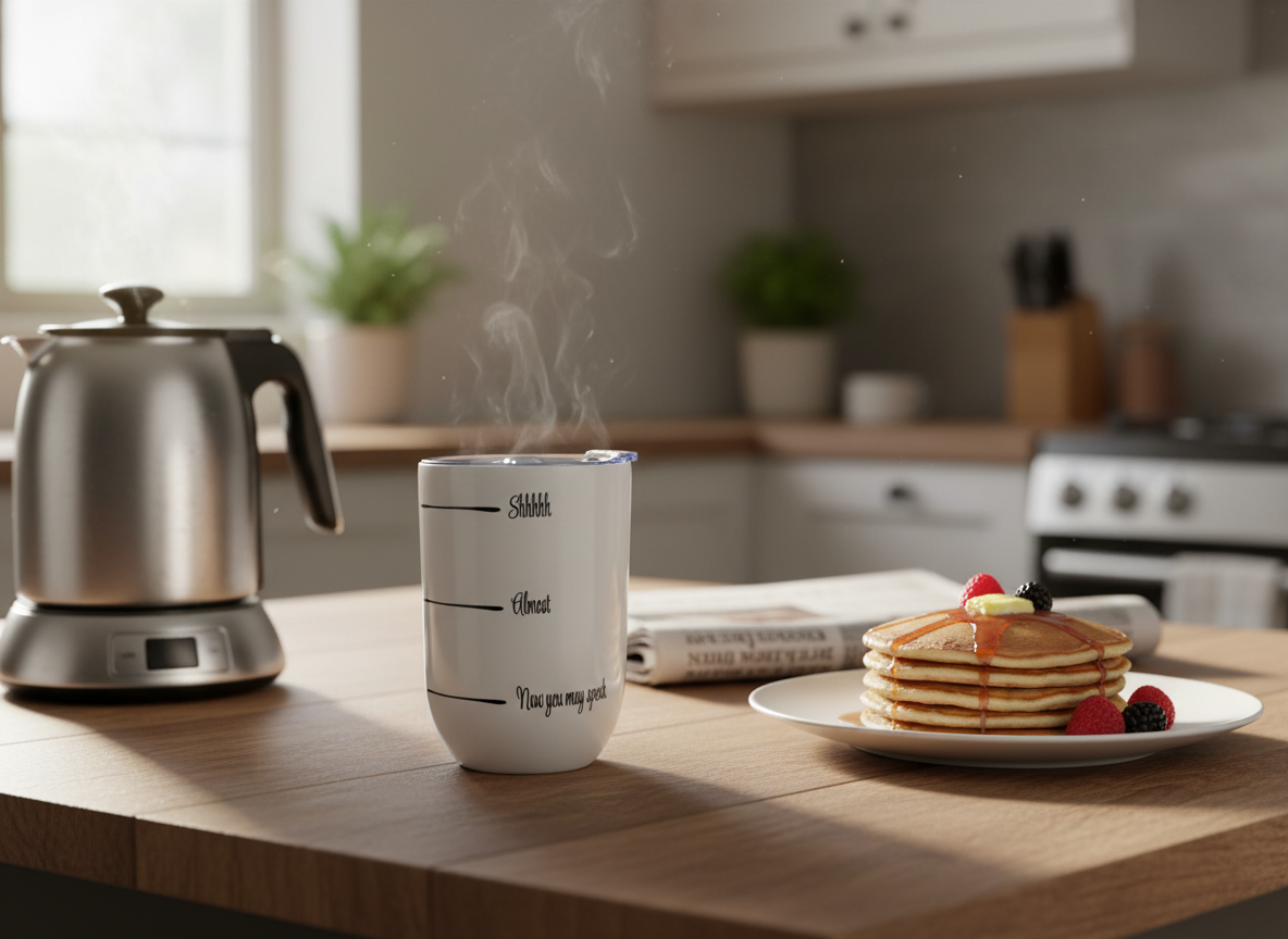 "Shhhhhh" Wine Tumbler