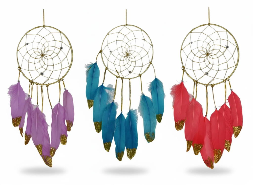 Dream Catchers - Gold Accent