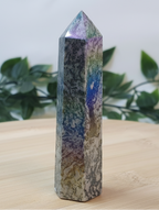 Aura Moss Agate Points