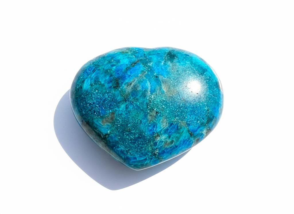 Blue Apatite Hearts