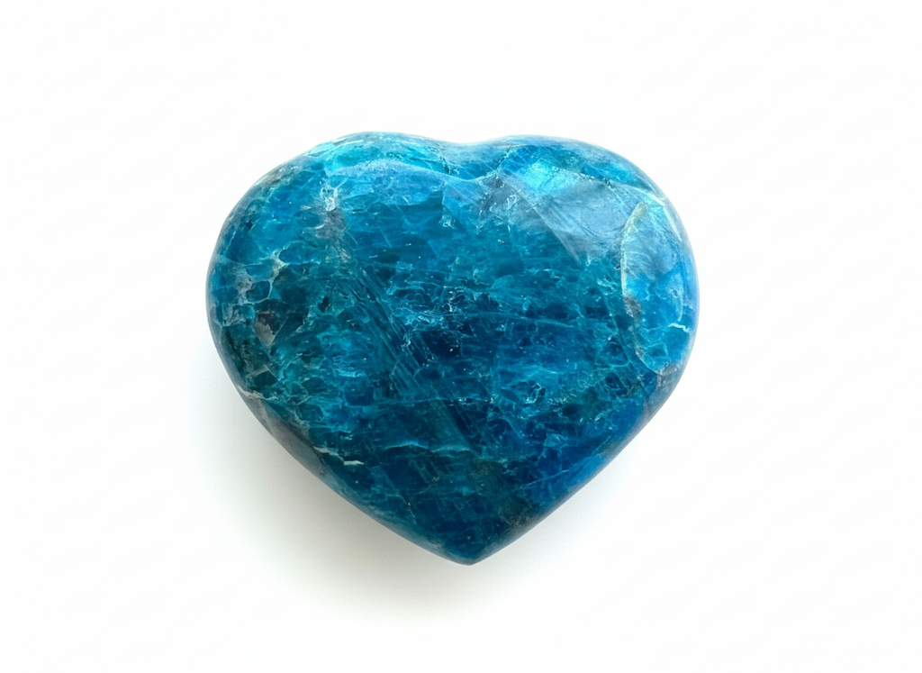 Blue Apatite Hearts