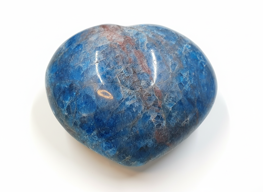 Blue Apatite Hearts