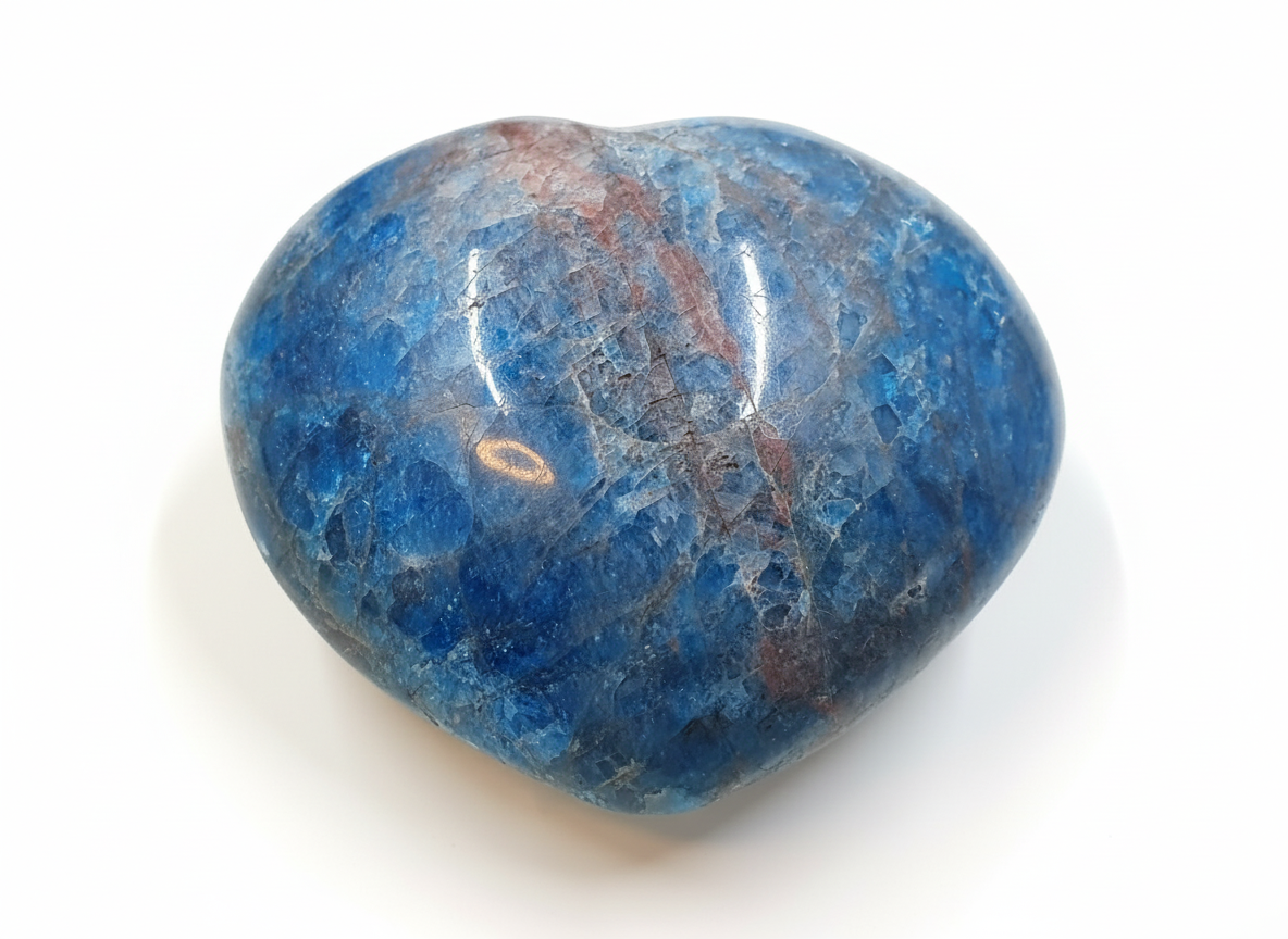 Blue Apatite Hearts