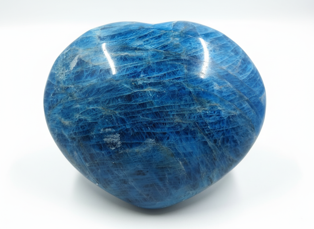 Blue Apatite Hearts