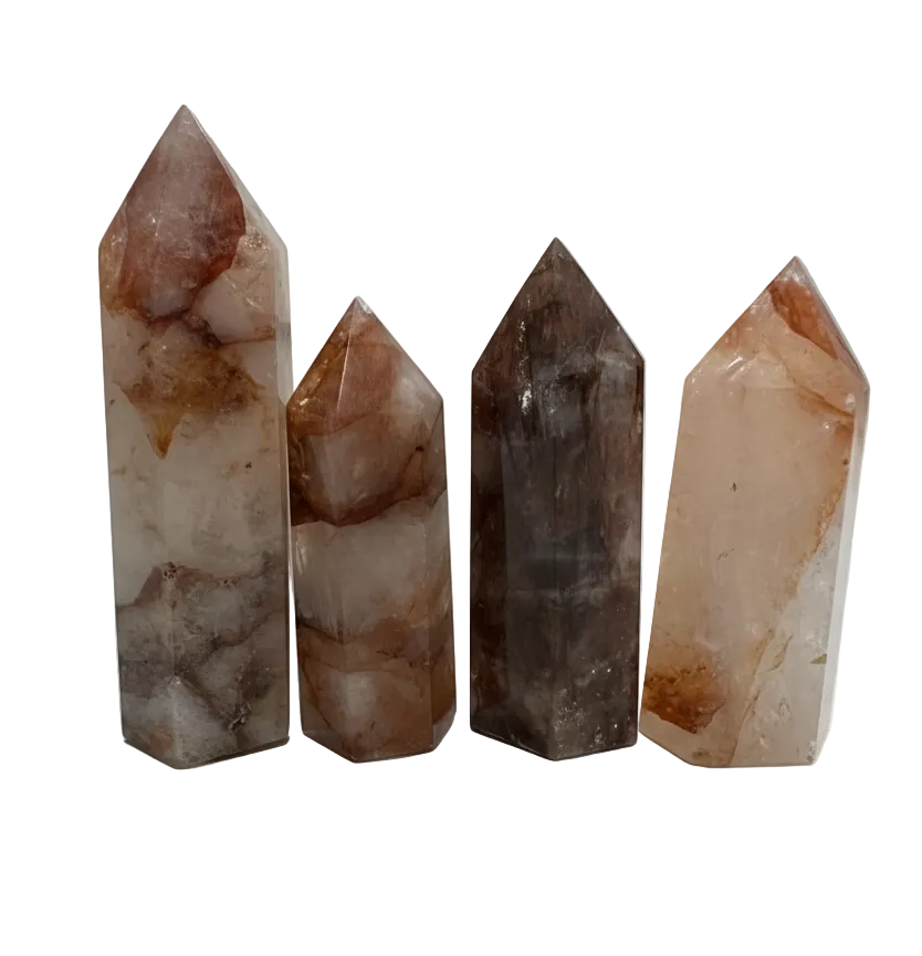 Fire Quartz Points