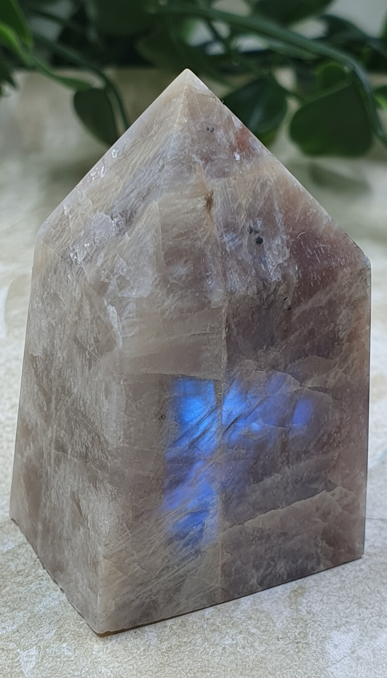 Blue Moonstone Points