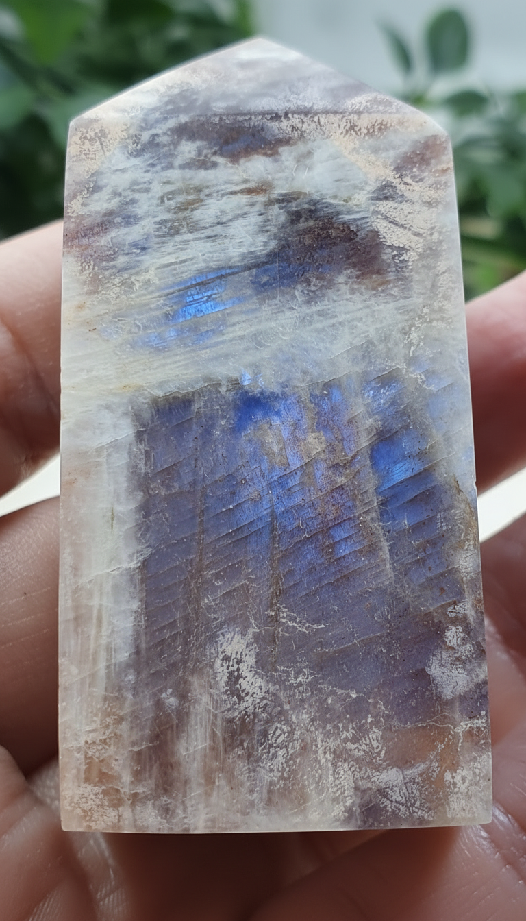 Blue Moonstone Points