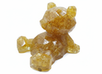 Citrine Crystal Chip Resin Bear
