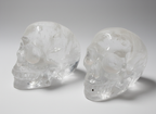Clear Quartz Skull Carving