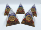 Chakra Orgonite Small Pyramid