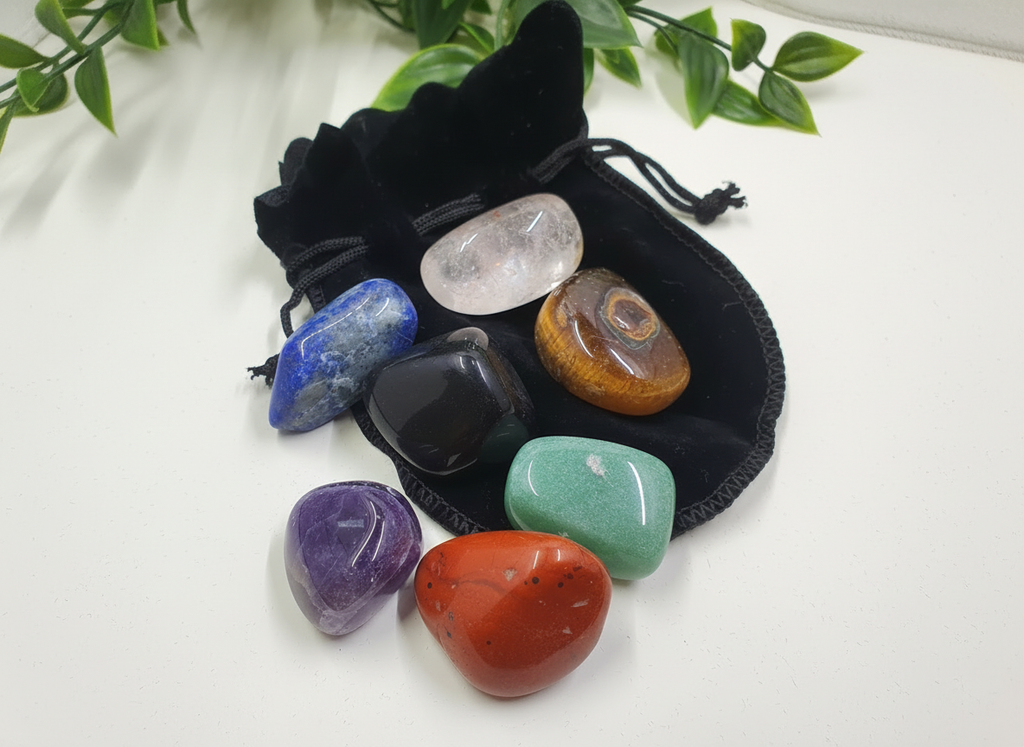 Chakra Stones with Pouch